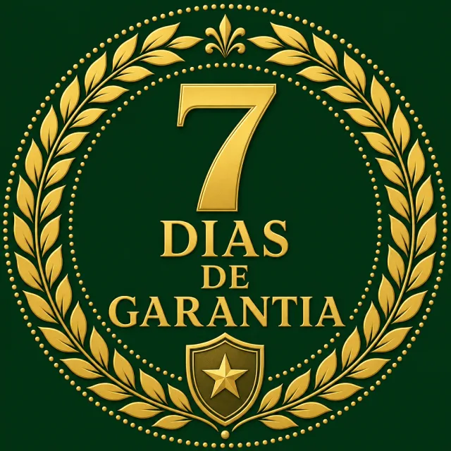 Selo de garantia de 7 dias